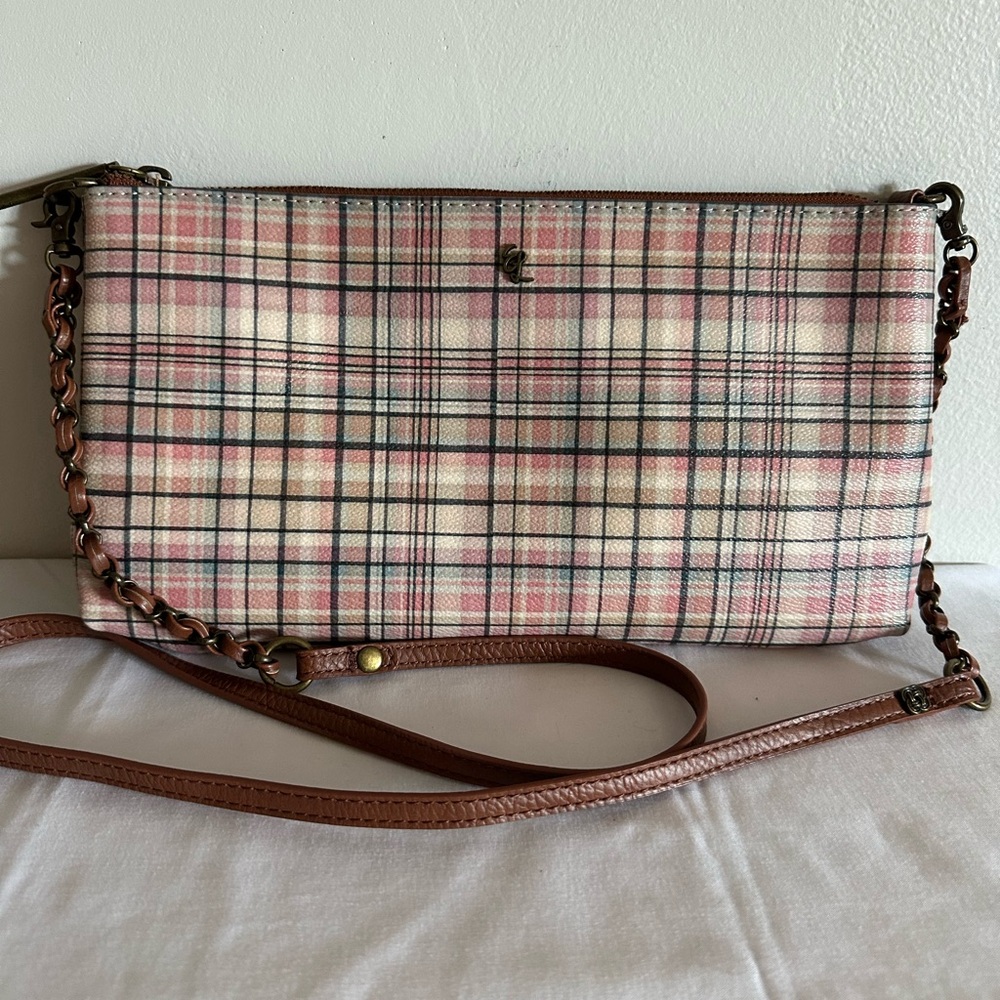 Elliott Lucca Siena Plaid Crossbody